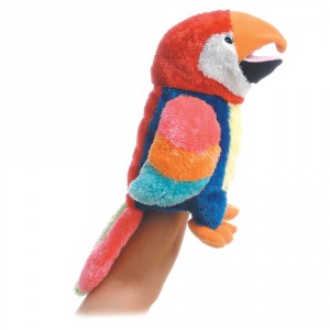 Aurora Hand Puppet  Parrot - 12