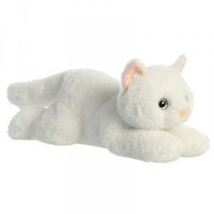 Aurora Precious White Kitty - 12 inch