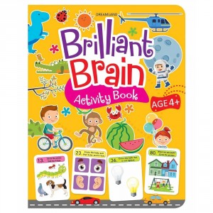 Dreamland Brilliant Brain Activity Book(Age-4+)