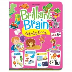 Dreamland Brilliant Brain Activity Book(Age-5+)