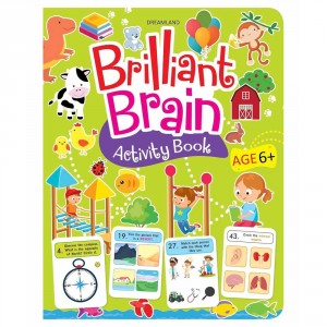 Dreamland Brilliant Brain Activity Book(Age-6+)