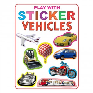 Dreamland Play With Sticker - Vehicles