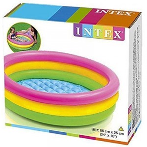 Intex Flourescent Tricyclic Inflatable Pool