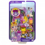 Mattel Polly Pocket Camp Adventure Llama Compact Playset