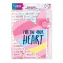 Make It Real Follow Your Heart Journal and Pen Set