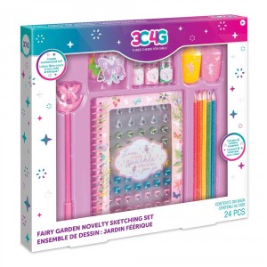 Make It Real Fairy Garden Novelty Sketching Set