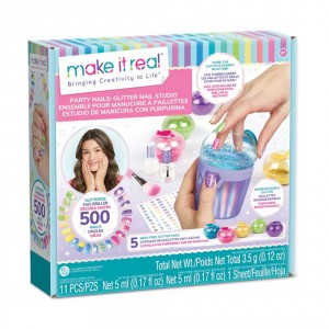 Make It Real Party Nails -  Glitter Nails Studio