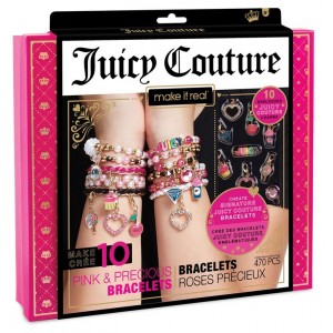 Make It Real Juicy Couture Pink and Precious Bracelets