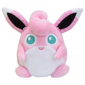 Pokemon Wigglytuff Sitting Cuties Plush - 5 Â¼ In.