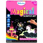 Skillmatics Magical Scratch Art â€“ Unicorns & Princesses