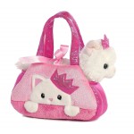 Aurora 7'' Peek-A-Boo Princess Kitty Carrier 