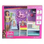 Barbie Babysitter Nursery Playset Doll