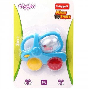 Funskool Mixer Truck Teether Rattle