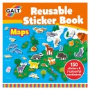 Galt Reusable Sticker Book - Maps