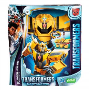 Hasbro Transformers Earthspark Spincharger Bumblebee