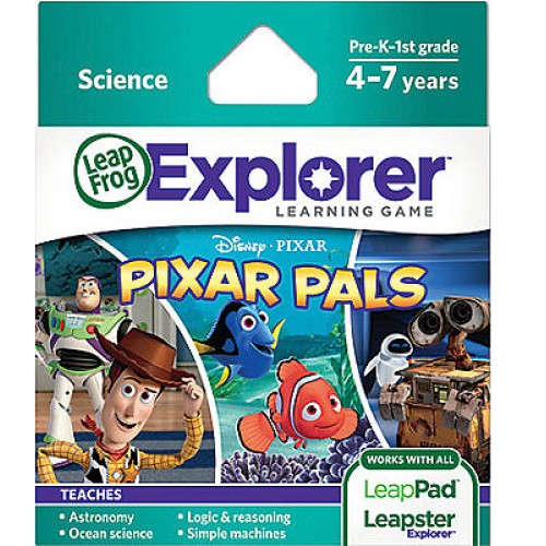 leapfrog leapster explorer pixar pals