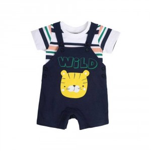 Miniklub Dungaree Set - 0-3m