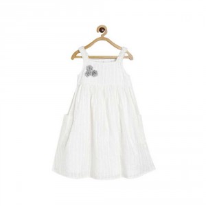 Miniklub Dress - 3-4yr, White