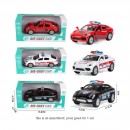 Waya 1: 32 Porsche Alloy Police Car Asst.